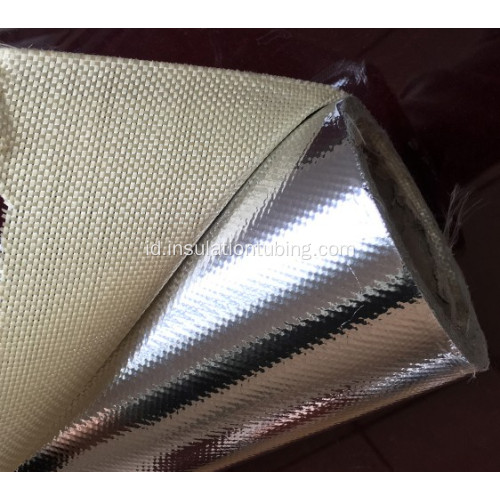 Anti Korosi Tahan Api Aluminium Foil Fiber Glass Cloth